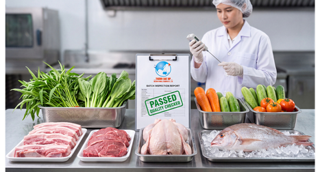 Thực phẩm tươi sống đã kiểm định
